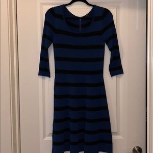 Pink Tartan fitted A-line dress